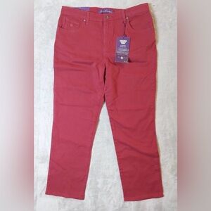 Gloria Vanderbilt Red Amanda Jeans